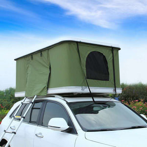 Fiberglass Hard Shell Car Roof Top Tent-Match Box 01