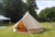 Cotton canvas glamping bell tent