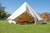 Cotton canvas glamping bell tent