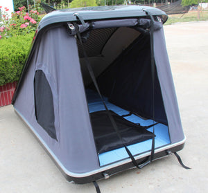 Triangular Hard Shell Car Roof Top Tent Nacre