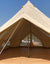 Cotton canvas glamping emperor bell tent