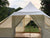 Cotton canvas glamping Touareg bell tent