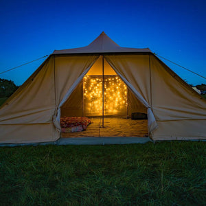 Cotton canvas glamping Touareg bell tent